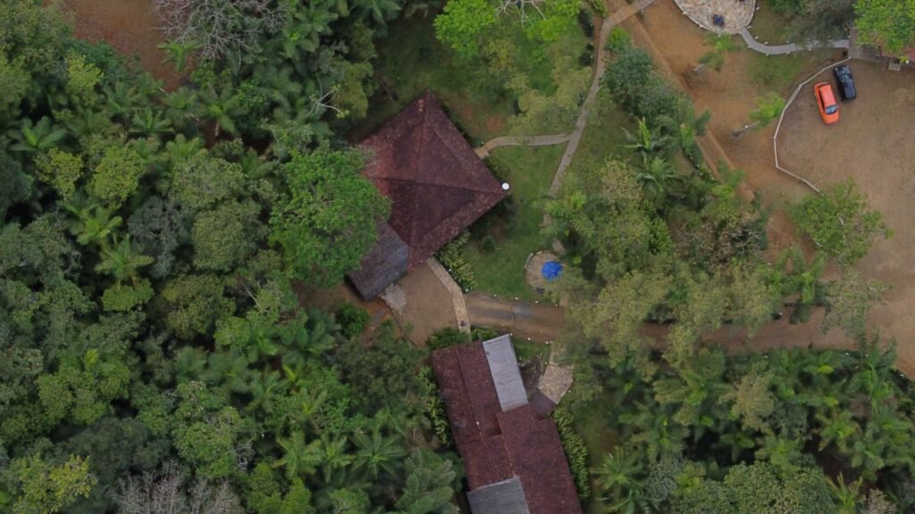 imagem da pousada arapassu vista de cima