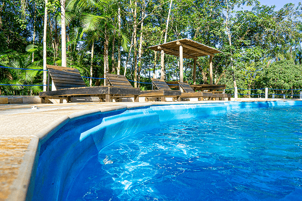 piscina da pousada Arapassu